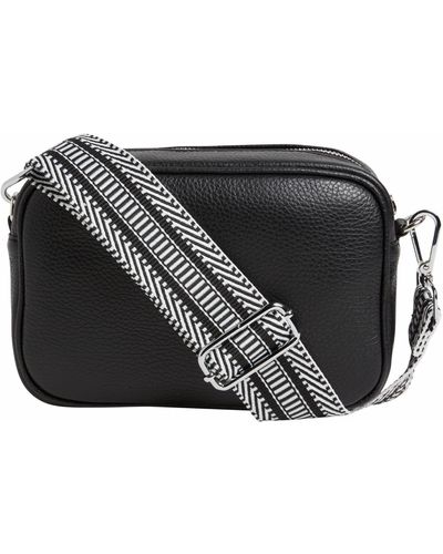 Betsy & Floss Crossbody Bag In With Interchangable Strap - Black