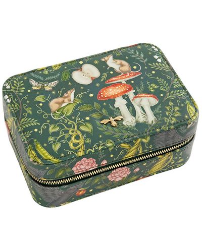 Fable England Fable Into The Woods Large Jewellery Box - Green