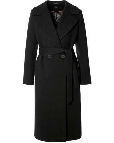 VIKIGLOW Margot Natural Coat - Black