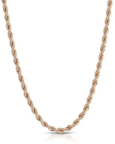 Leeada Jewelry Zuma Chain Necklace - Metallic