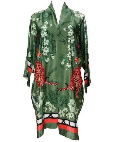 Myrtle & Mary Mishcka Spring Kimono - Green