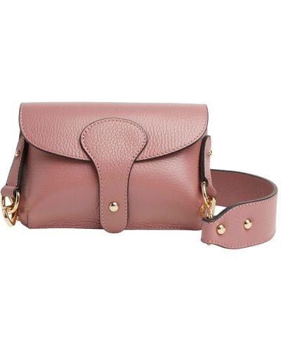 Betsy & Floss Luca Small Crossbody Bag In Antique Pink