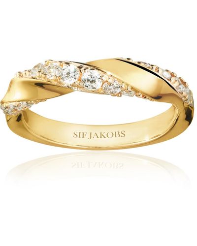 Sif Jakobs Jewellery Ring Ferrara - Metallic