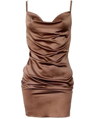La Musa Chocolate Dress - Brown