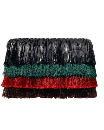 Simitri Holiday Ombre' Clutch - Black