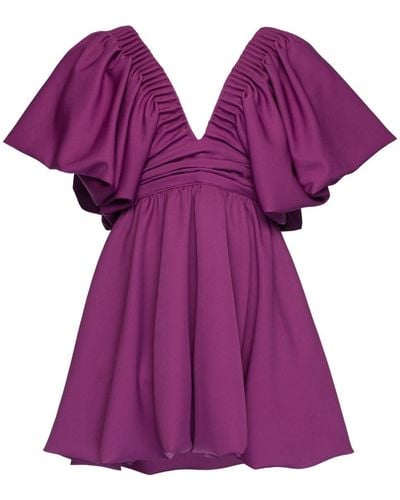Nanas Gaia Dress Aubergine - Purple