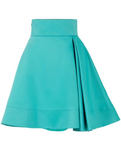 Tia Dorraine Ray Of Sunshine A-line Mini Skirt - Blue
