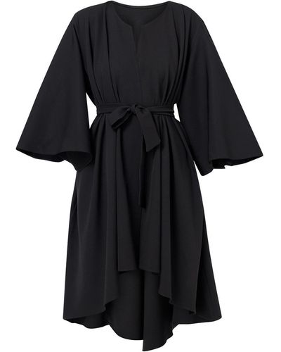 LIA ARAM Kaftan Dress - Black