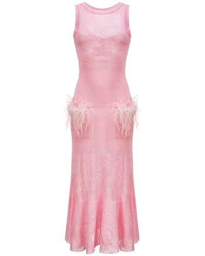 Andreeva Pink Knit Dress