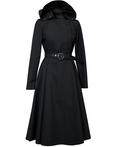 RainSisters Trench Coat For Spring: Timeless - Black