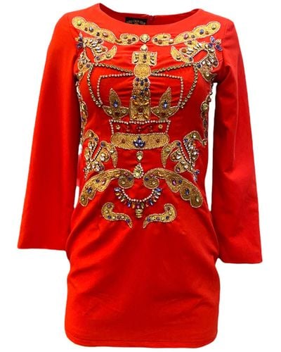 Any Old Iron Hrh Dress - Red
