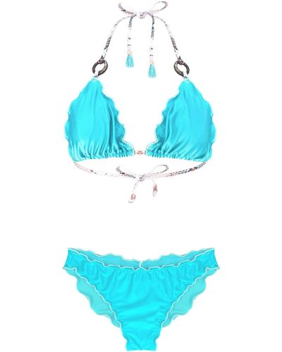 ELIN RITTER IBIZA Aqua Eco Bikini Set Savina Vero - Blue