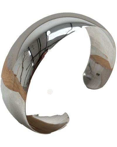 Ware Collective Chubby Curve Bangle - Grey