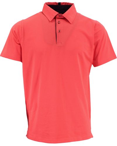 lords of harlech Pietro Polo Shirt - Red