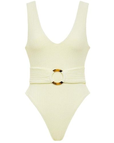 Montce Buttercream Rib Kim One-piece - Yellow