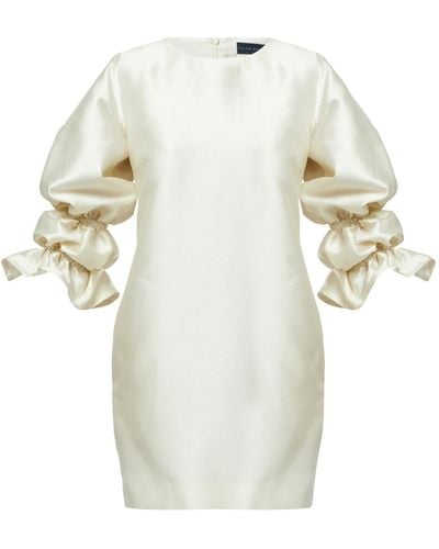 Helen Mcalinden Neutrals Aurora Ivory Dress - White
