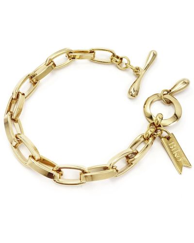 Biko Jewellery Small Chainlink Bracelet - Metallic
