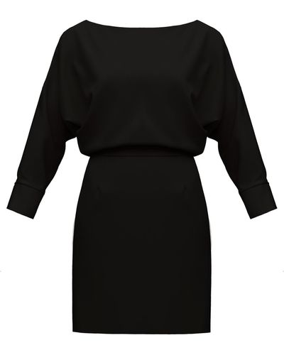 UNDRESS Mina Open Shoulder Mini Dress - Black