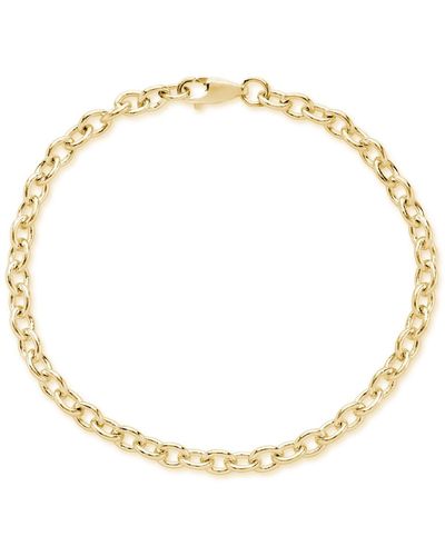 Auree Callow Vermeil Trace Link Bracelet - Metallic