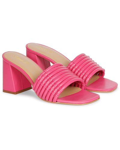 Saint G. Bethany Hot Pink Sandals