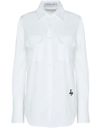 The Extreme Collection Cotton Shirt Gabrielle - White