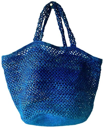 Zanatany Concepts Cambia Tote Bag - Blue