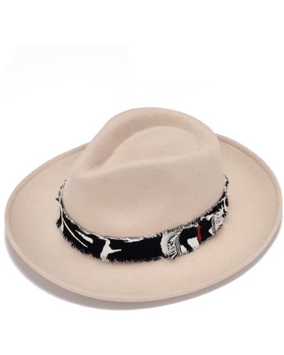 Justine Hats Style Fedora Hat - Natural