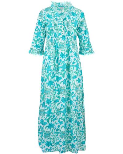 12+ Turquoise Maxi Dress