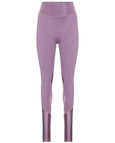 Balletto Athleisure Couture legging Cutouts Glow Heel Fitting - Purple
