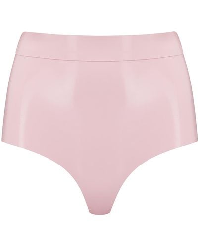 Elissa Poppy Latex Disco Pant - Pink
