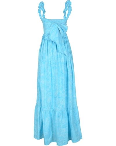 puka Aqua Bonito Dress - Blue