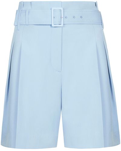 Mirla Beane Tailored Shorts - Blue