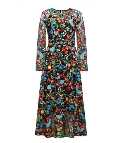 MATSOUR'I Midi Dress Jolin - Multicolour