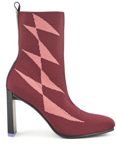 United Nude Tara Boot Hi - Red