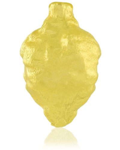 Arvino Ethical nugget Charm - Yellow