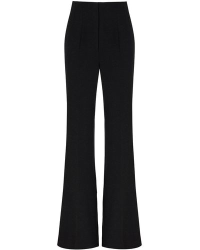 Nocturne Loose Fitting Flare Trousers - Black