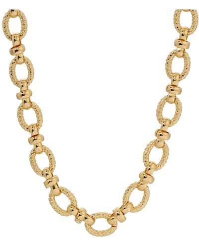 Leeada Jewelry Glo Chain Necklace - Metallic