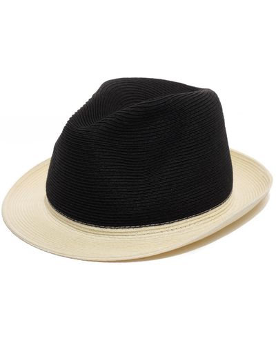 Justine Hats Stylish Fedora Hat - Black
