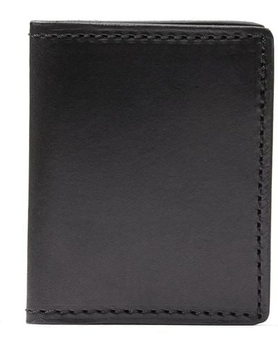 THE DUST COMPANY Leather Cardholders In Cuoio New York Style - Black