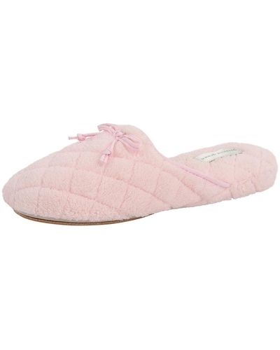 Patricia Green Chloe Microterry Slipper Light Pink