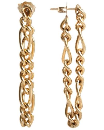 NAiiA Sade Chain Earrings - Metallic