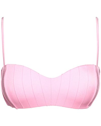 Noire Swimwear Pink Dreams Coquillage Bandeau Top