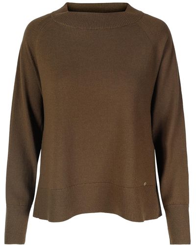 tirillm "amy" A-line Merino Wool Sweater - Green