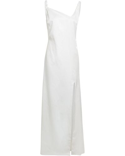 Sarvin Roya Slip Dress - White
