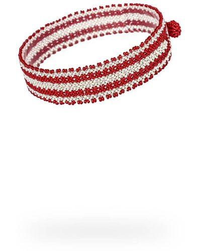 Kuu Mini Bracelet - Red