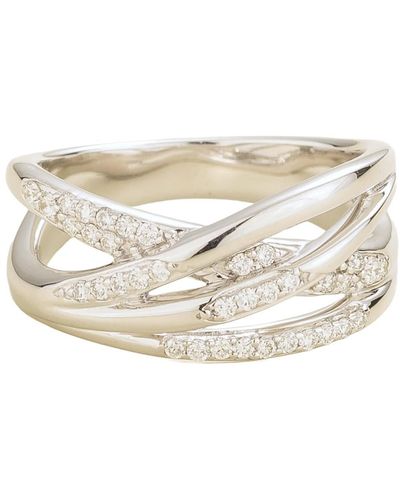 Juvetti Val Ring In Diamonds Set In White Gold