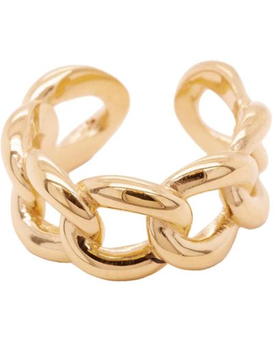 Undefined Jewelry Chain Link Ring - Metallic