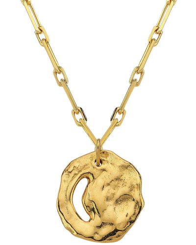 ASSUWA Atlantis Medallion Necklace - Metallic