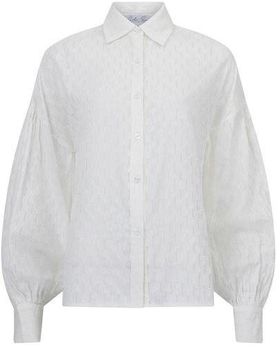 Lula-Ru Ida Cotton Shirt - White