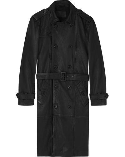 Other Leather Trench - Black